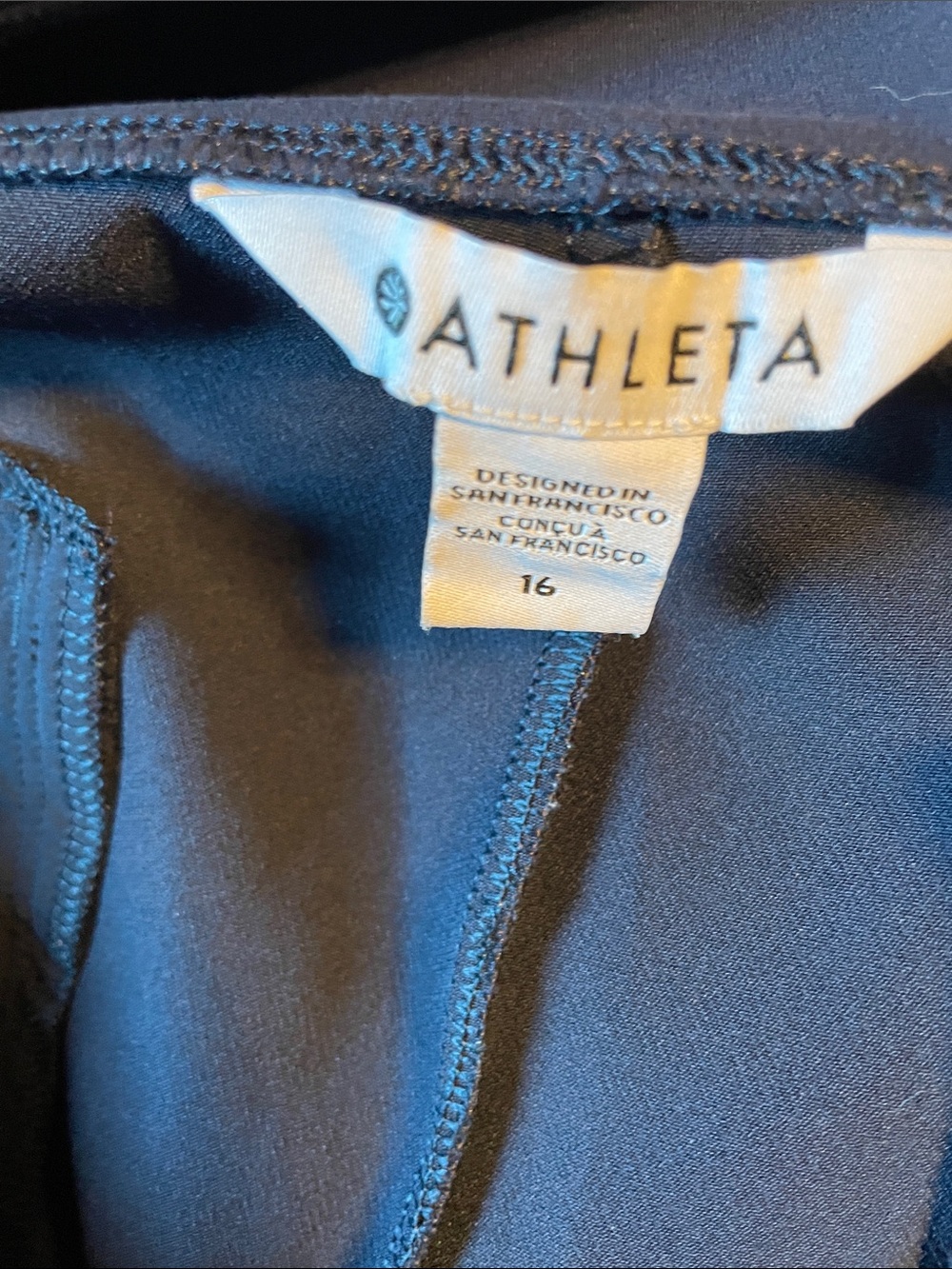 Athleta Endless High Rise Pant Blue - Picture 2 of 7